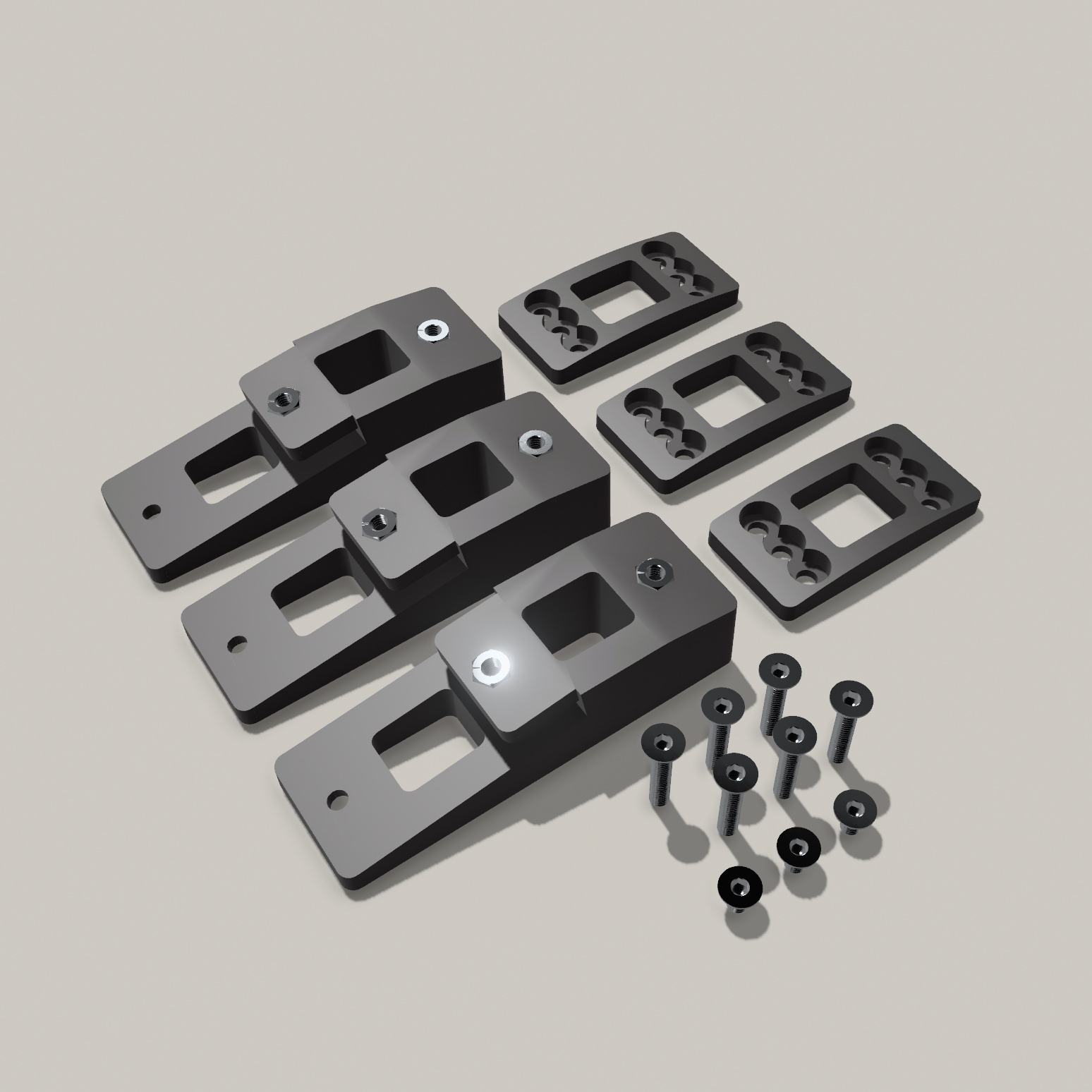 Pedal Tilt Extender Set for Logitech G29 G27 G25 Pedal Tilt Extender Set for Logitech G29 G27 G25 - Image 2