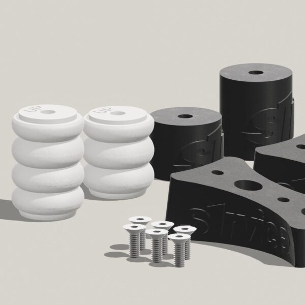 Moza SR-P Load Cell Brake Elastomer Kit: Firmer Braking & Shorter Travel + Pedal Tilt Spacers improves overall feel! - Image 2